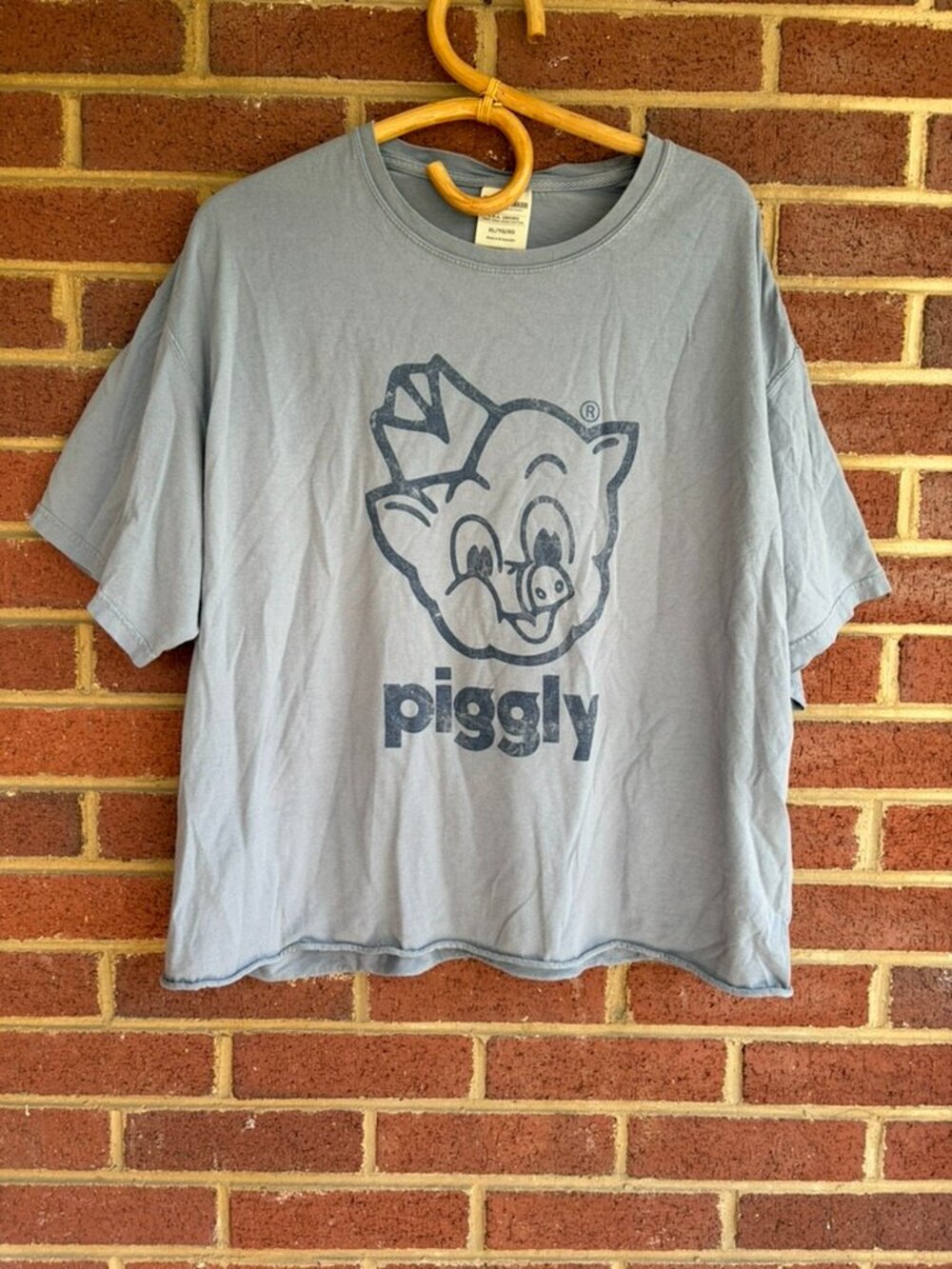 Comfort Wash Piggly Wiggy Blue Short Sleeve Tee XL